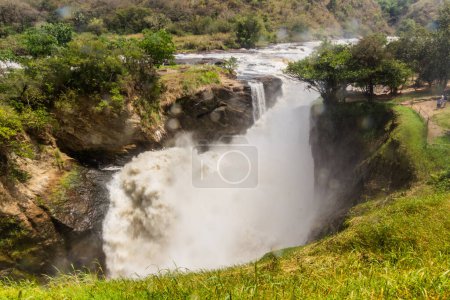 Foto de Vista de Murchison Falls en el río Victoria Nile, Uganda - Imagen libre de derechos