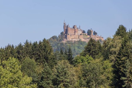 Foto de Castillo de Hohenzollern en el estado de Baden-Wuerttemberg, Alemania - Imagen libre de derechos