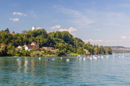 Téléchargez les photos : Bateaux au lac de Constance, État de Bade-Wurttemberg, Allemagne - en image libre de droit