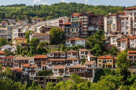 Téléchargez les photos : Vue de la ville de Veliko Tarnovo, Bulgarie - en image libre de droit