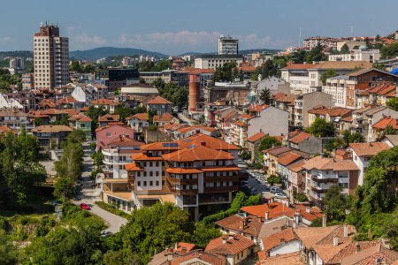 Téléchargez les photos : Vue de la ville de Veliko Tarnovo, Bulgarie - en image libre de droit