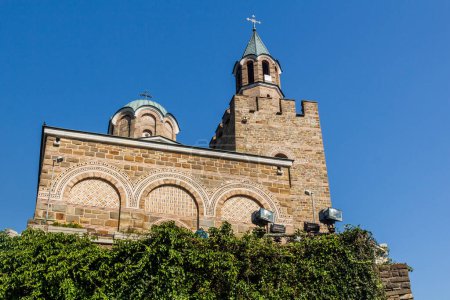 Foto de Catedral de la Ascensión en la fortaleza de Tsarevets en Veliko Tarnovo, Bulgaria - Imagen libre de derechos