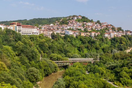Foto de Vista de la ciudad de Veliko Tarnovo, Bulgaria - Imagen libre de derechos