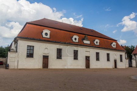 Téléchargez les photos : Stable du palais de la Renaissance de Litomysl, République tchèque - en image libre de droit