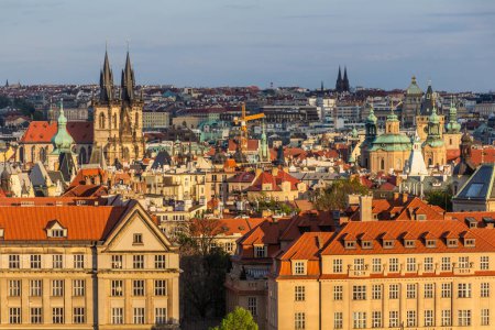 Téléchargez les photos : Skyline de Prague, capitale de la République tchèque - en image libre de droit