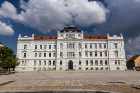 Foto de Edificio de la escuela secundaria de agricultura en la ciudad de Tabor, República Checa - Imagen libre de derechos