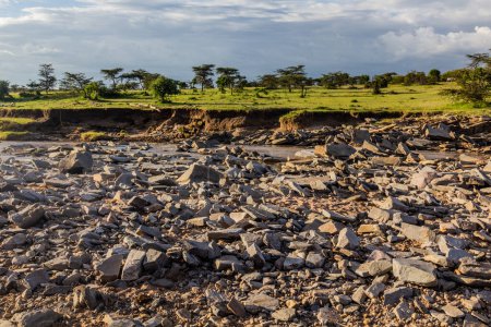 Foto de Río cerca de la Reserva Nacional Masai Mara, Kenia - Imagen libre de derechos