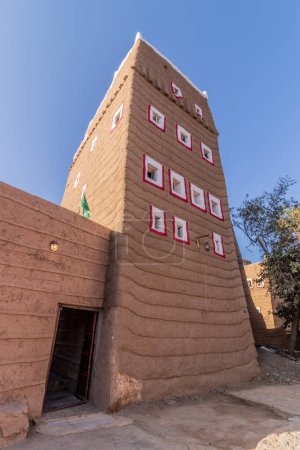 Foto de Casa de adobe tradicional en Dhahran al Janub, Arabia Saudita - Imagen libre de derechos