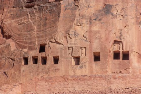 Lion Tombs of Dadan site in Al Ula, Saudi Arabia