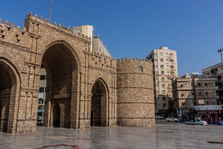 Téléchargez les photos : Porte de Bab Makkah à Jeddah, Arabie Saoudite - en image libre de droit