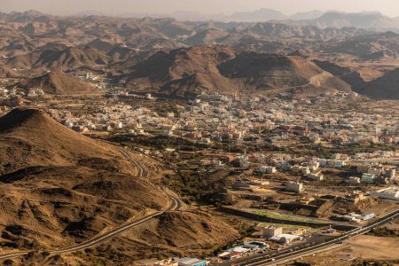 Photo for Aerial view of Dhahran al Janub, Saudi Arabia - Royalty Free Image