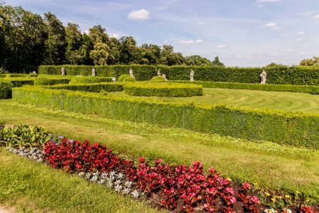 Foto de Jardín de un castillo en Lysa nad Labem ciudad, República Checa - Imagen libre de derechos