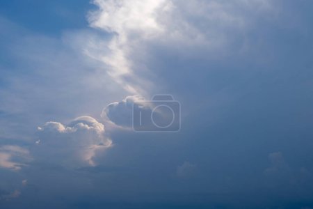 Photo for Blue sky and beautiful clouds - Royalty Free Image