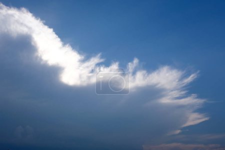 Photo for Blue sky and beautiful clouds - Royalty Free Image