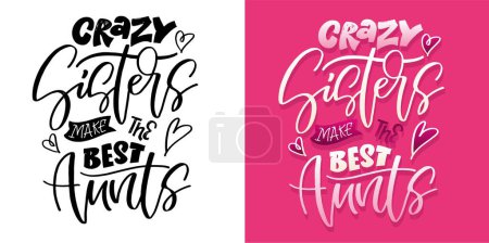 Funny hand drawn doodle lettering quote. Lettering print t-shirt design. 100% vector file.