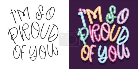 Cute hand drawn doodle lettering quote. Lettering for t-shirt design, mug print, bag print, clothes fashion. 100% hand drawn vector image.