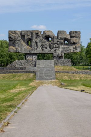 Photo for Majdanek; Lublin; Poland - May 25, 2022: Monument to the Fight and Martyrdom in Majdanek Nazi concentration and extermination camp ( Konzentrationslager Lublin) - Royalty Free Image