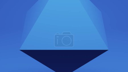 Foto de Abstractos fondos azules líneas triángulo formas estructura geométrica tetra patrones 3d ilustración renderizado digital - Imagen libre de derechos