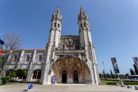 Téléchargez les photos : Lisbonne, Portugal - 04 03 2023 : Le Musée de la Marine lors d'une journée d'été à Lisbonne. - en image libre de droit