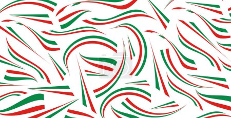 Photo for Italian flag textured background. pattern. vector illustration icons set - Royalty Free Image