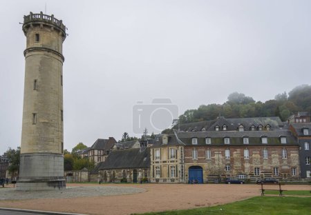 Photo for The old lighthouse in Honfleur, Normandy, France - Royalty Free Image