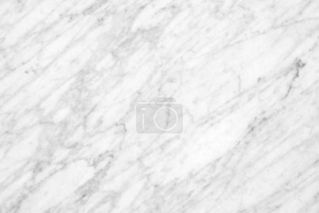 Téléchargez les photos : White Carrara Marble texture, background or pattern for bathroom or kitchen white countertop. High resolution photograph. - en image libre de droit