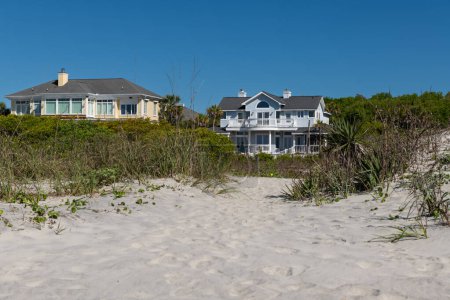 Photo for Wild Dunes Resort, South Carolina, USA - April 10, 2023. Luxury ocean view luxury vacation homes at Wild Dunes Resort, Isle of Palms, South Carolina. - Royalty Free Image