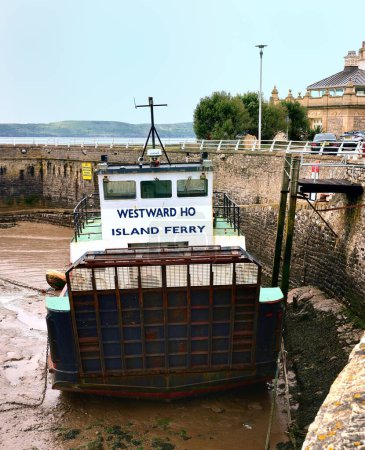 Photo for Weston-Super-mare - 14th May 2021:Westward HO island Ferry - Royalty Free Image