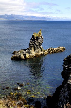 Photo for Volcanic rocks on the coastline of Iceland - Royalty Free Image