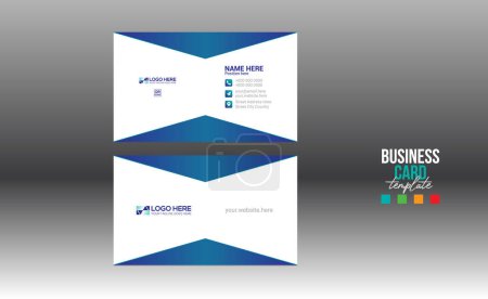 vector business card design for corporate and any best company use