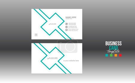 vector business card design for corporate and any best company use