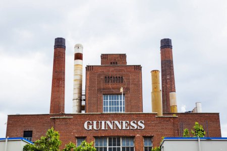 Photo for Dublin, Ireland - June 12, 2023: Famous Guinness brewery factory - Royalty Free Image