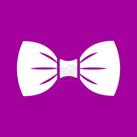 Illustration for Stylish bow tie icon - Royalty Free Image