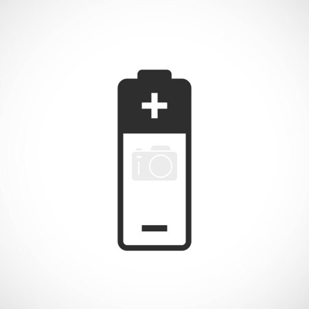 Téléchargez les photos : Icône de ligne de vecteur de batterie - en image libre de droit
