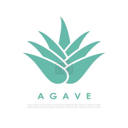 Téléchargez les photos : Icône vectorielle agave cactus - en image libre de droit