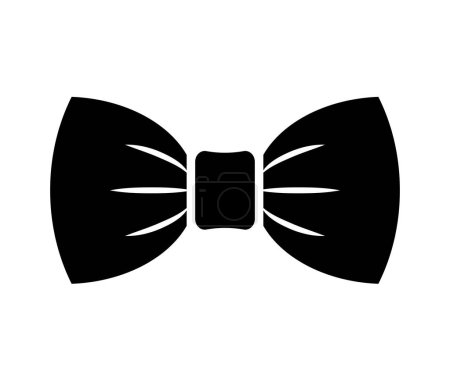 Bow tie vector icon on white background