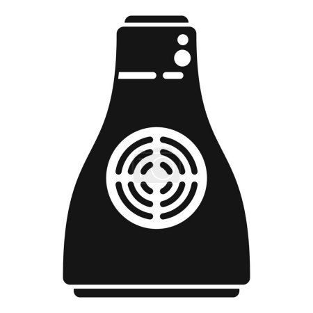 Illustration for Scent air spray icon simple vector. Fresh bottle. Cosmetic sprayer - Royalty Free Image