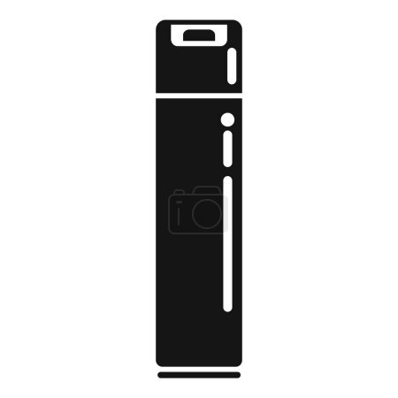 Illustration for Toilet deodorant icon simple vector. Air spray. Fresh aerosol - Royalty Free Image