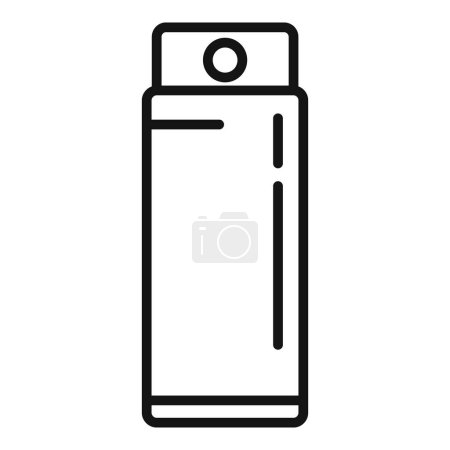 Illustration for Sprayer icon outline vector. Air spray. Cosmetic scent - Royalty Free Image