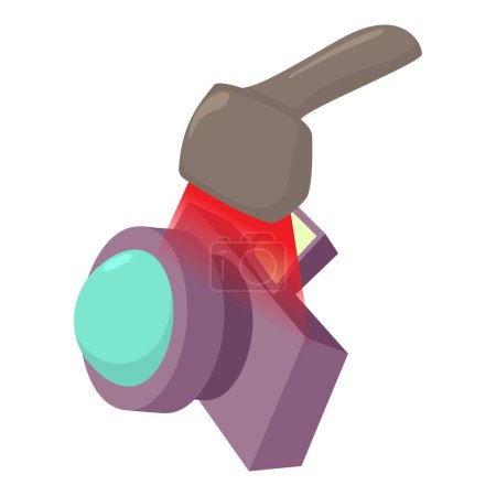 Illustration for Device scanning icon isometric vector. Scanning equipment checking photo camera. Inventory, checking - Royalty Free Image