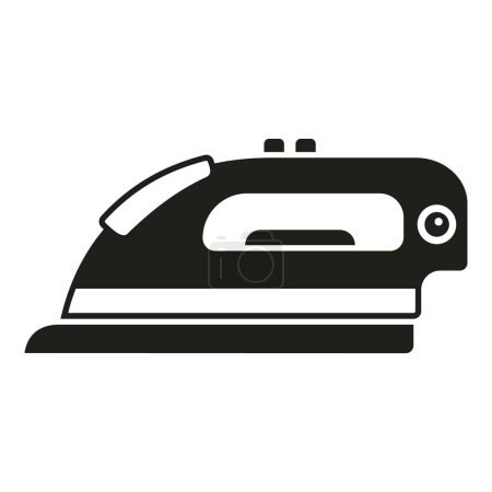 Illustration for Iron tailor icon simple vector. Accessories work equipment. Work style - Royalty Free Image