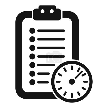 Fast clipboard shipment icon simple vector. Fast service. Express parcel