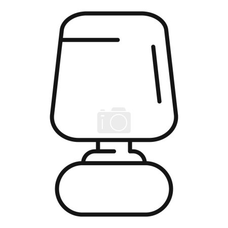 Ear plug equipment icon outline vector. Canal safety. Noise reduction audio