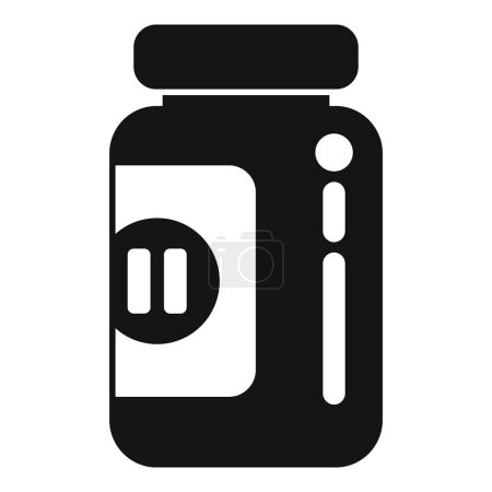 Menopause pills bottle icon simple vector. Aging wife. Female age cycle