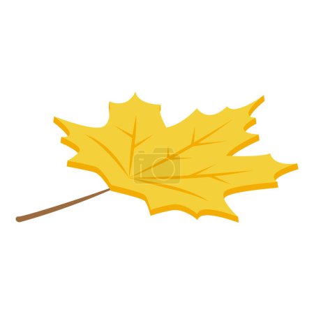 Maple leaf icon isometric vector. Sweet organic syrup. Dessert cookery liquid topping