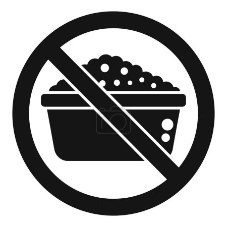 No rice food icon simple vector. Gluten intolerance product. Nutrition allergic