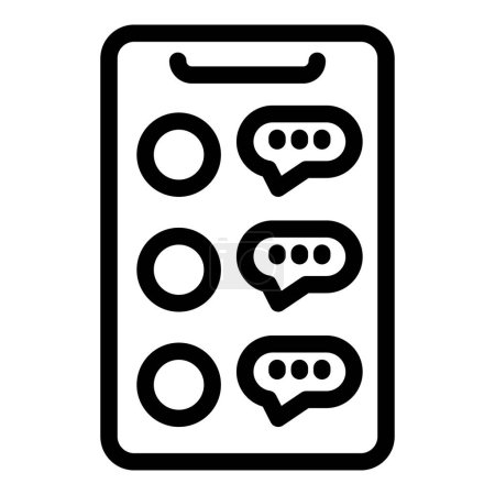 Life coach consultation icon outline vector. Personal growth program. Balance discovery guidance