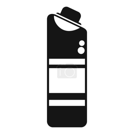 Gráfico en blanco y negro de una lata estilizada de aerosol con un sombrero de moda, que simboliza el arte urbano