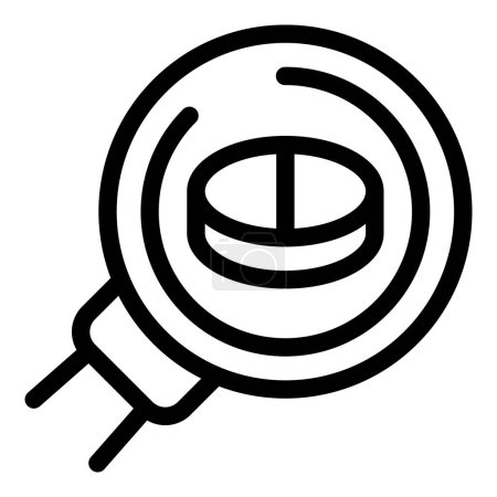 Simplistische Linienzeichnung eines Power-Button-Symbols, ideal für Technologie- und Energiekonzepte