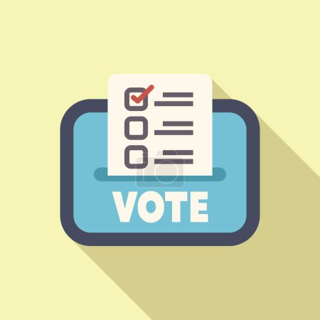 Stimmzettel werden in eine Wahlurne gesteckt, was zur Teilnahme an der bevorstehenden Wahl ermutigt